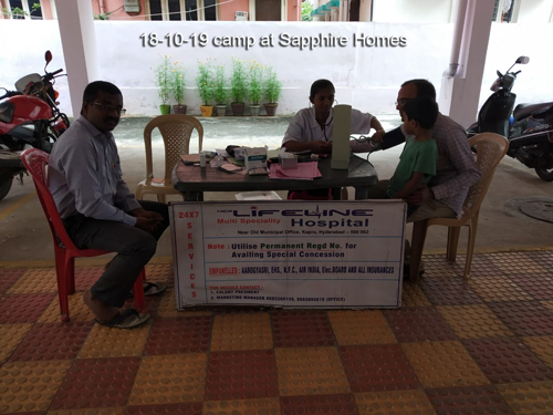 18-10-19 camp at Sapphire Homes